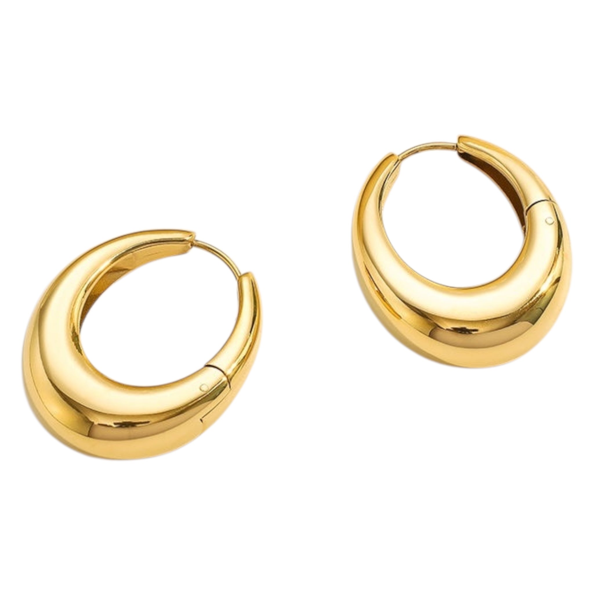 Små hoops øreringe