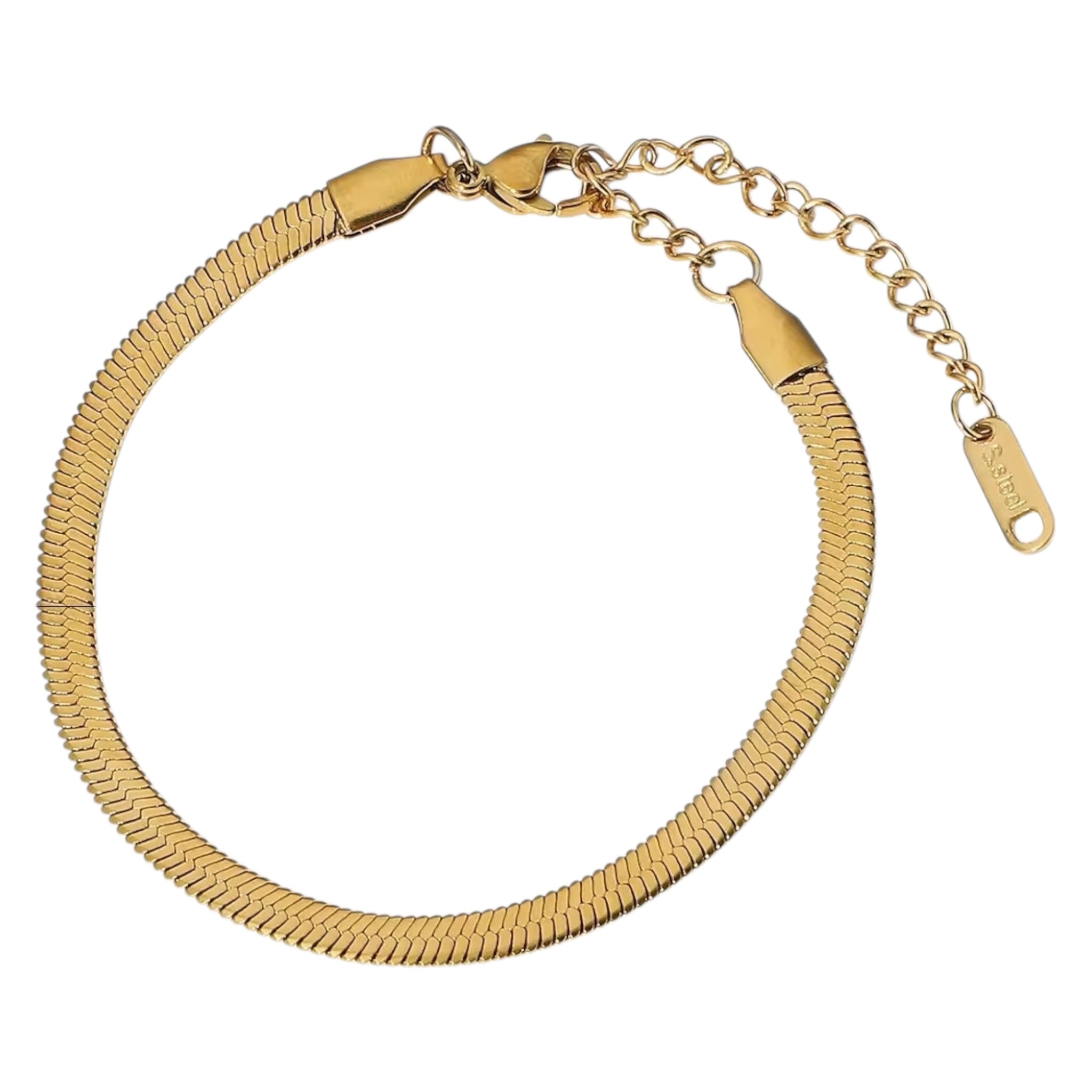 Fladt slangearmbånd