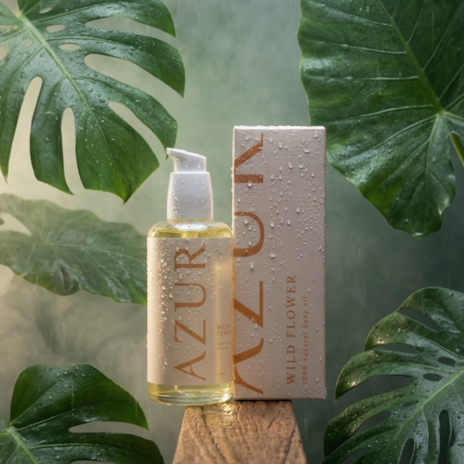 Azur Wild Flower Body & Hair Oil – 200 ml