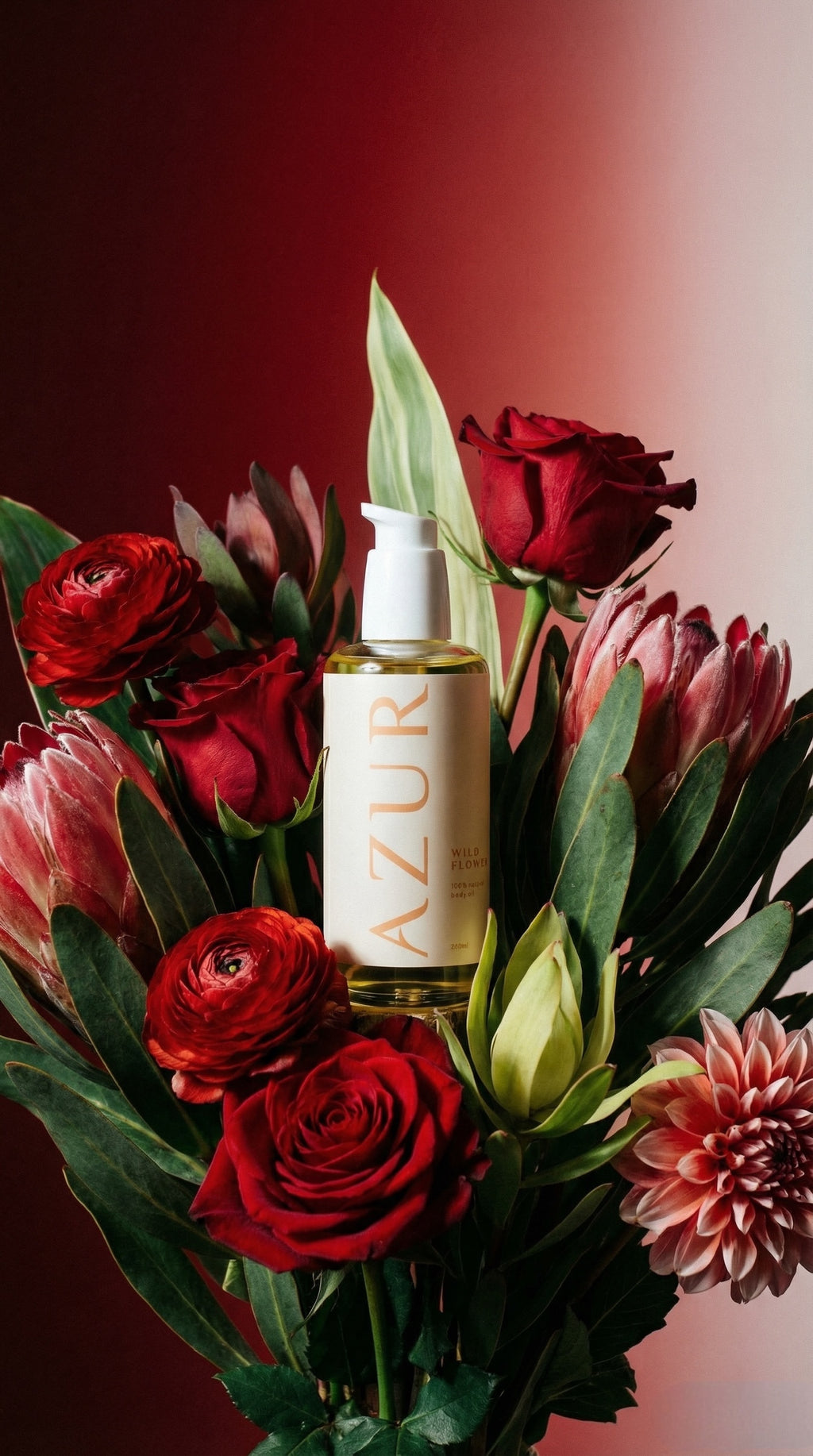 Azur Wild Flower Body & Hair Oil – 200 ml