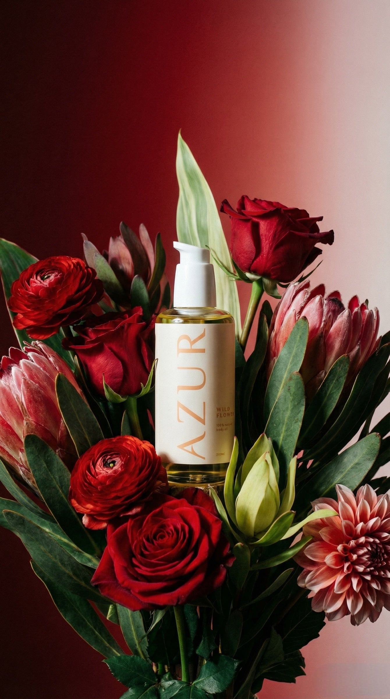 Azur Wild Flower Body & Hair Oil – 200 ml